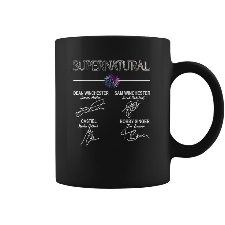 Supernatural Dean Winchester And Sam Winchester Coffee Mug