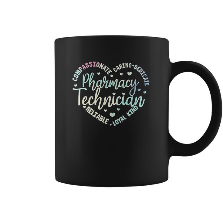 Technician Heart Pharmacy Tech Coffee Mug