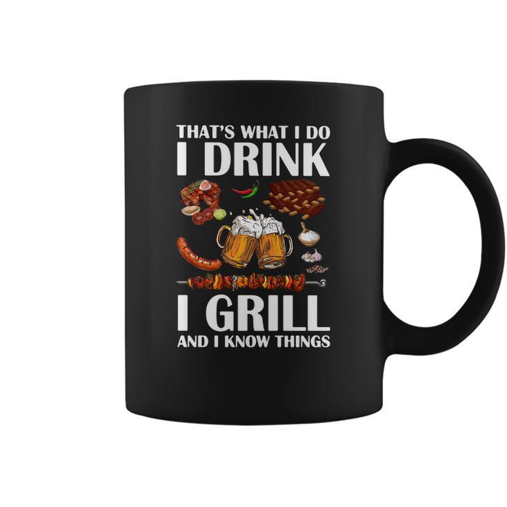 That’S What I Do I Drink Beer I Girll And I Know Things Shirtc Coffee Mug