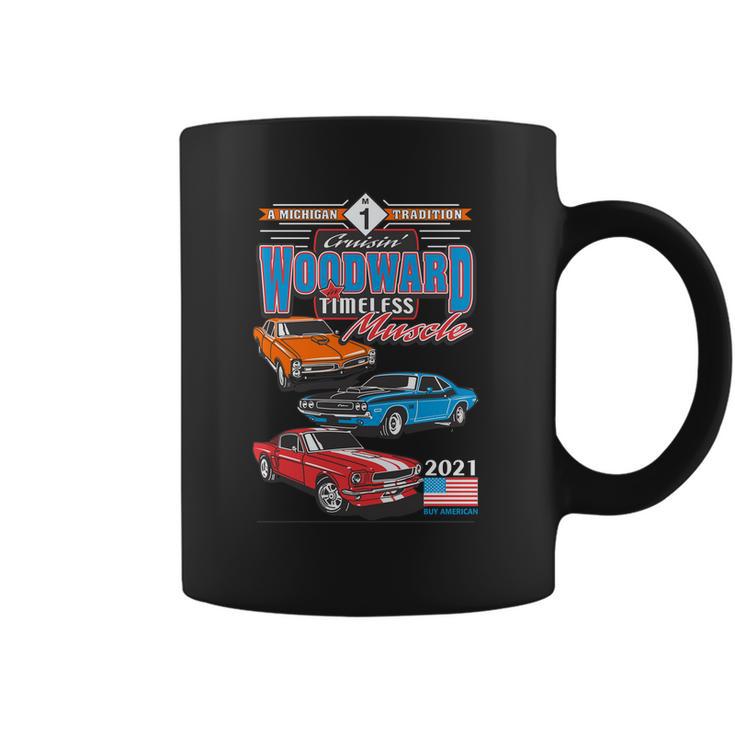 Timeless Muscle Woodward Ave M1 Coffee Mug