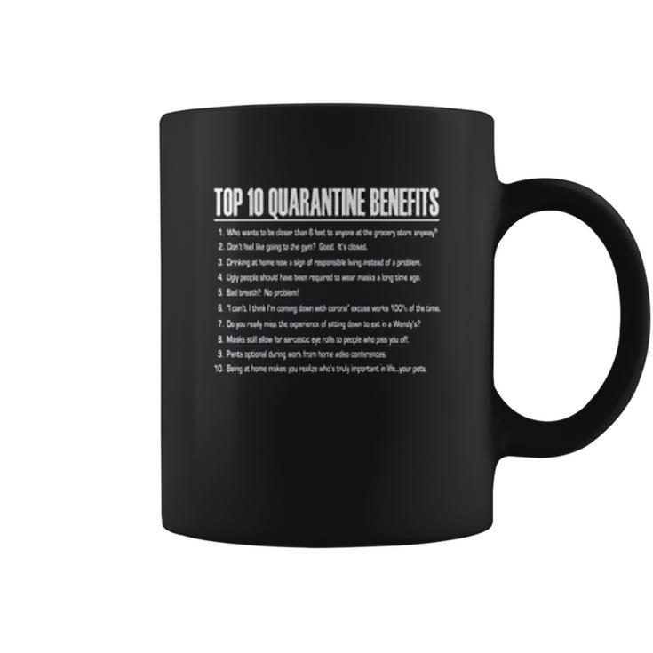 Top Ten Benefits Funny Social Distancing Gift Coffee Mug