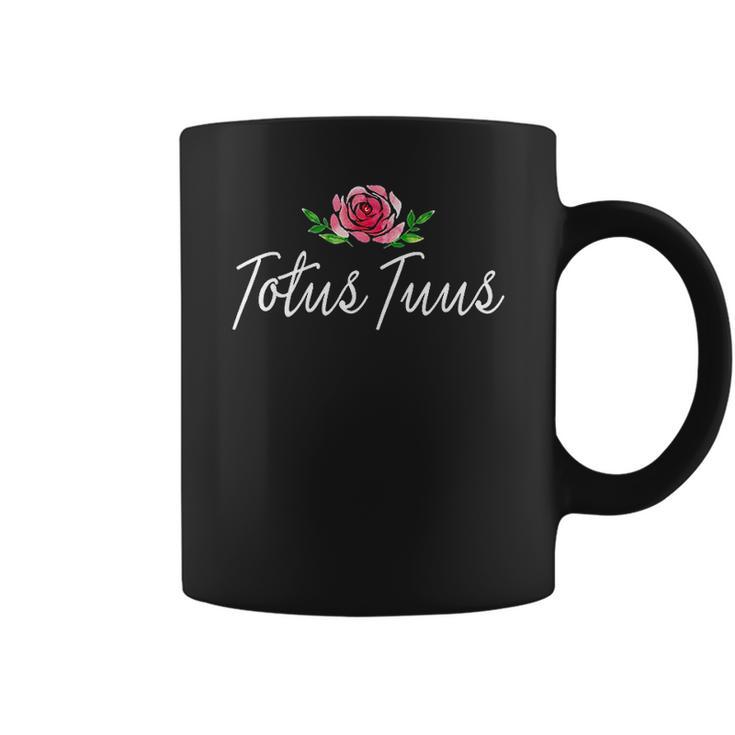 Totus Tuus Consecration Pope St John Paul Ii Latin Catholic Coffee Mug