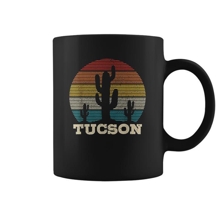 Tucson Arizona Cactus Vintage Retro Desert Coffee Mug