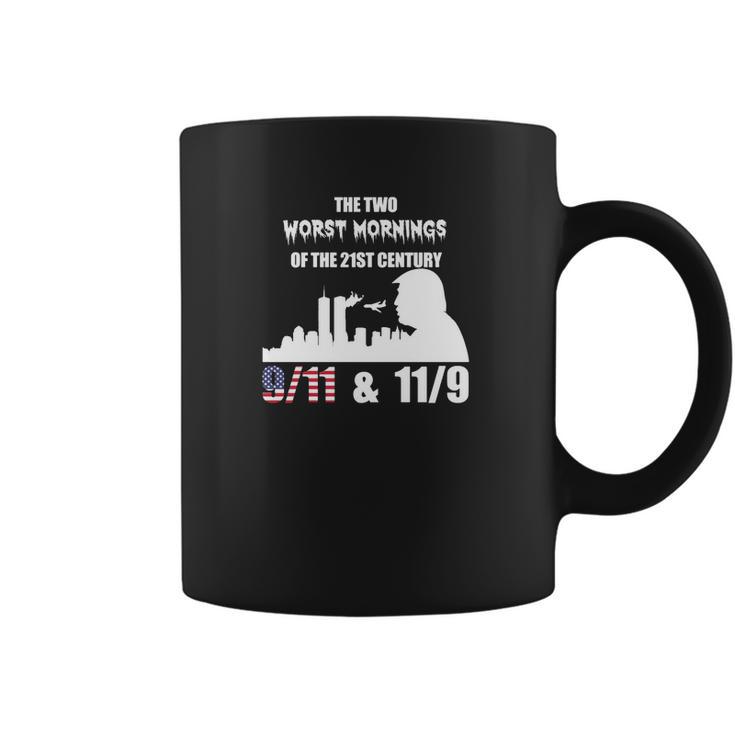 The Two Worst Morning Of The 21St Century 911 &Ampamp 119 Tshirt Coffee Mug