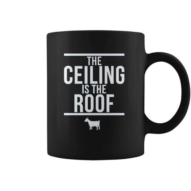 Ugp Campus Apparel The Ceiling Is The Roof Basketball Coffee Mug