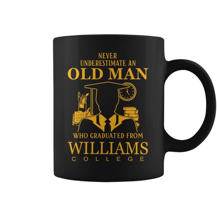 Never Underestimate An Old Man Who Graduated From Williams College Coffee Mug