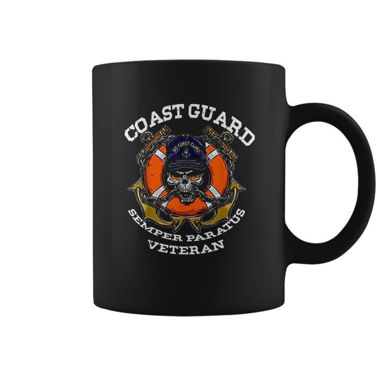 Us Coast Guard Veteran Uscg Semper Paratus Gift Coffee Mug