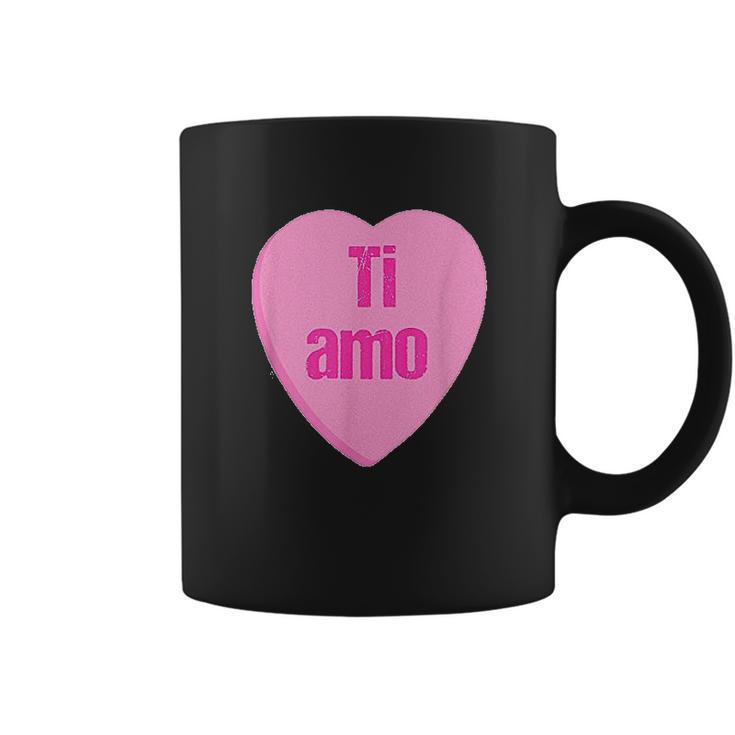 Valentine Italian  Ti Amo I Love You Coffee Mug