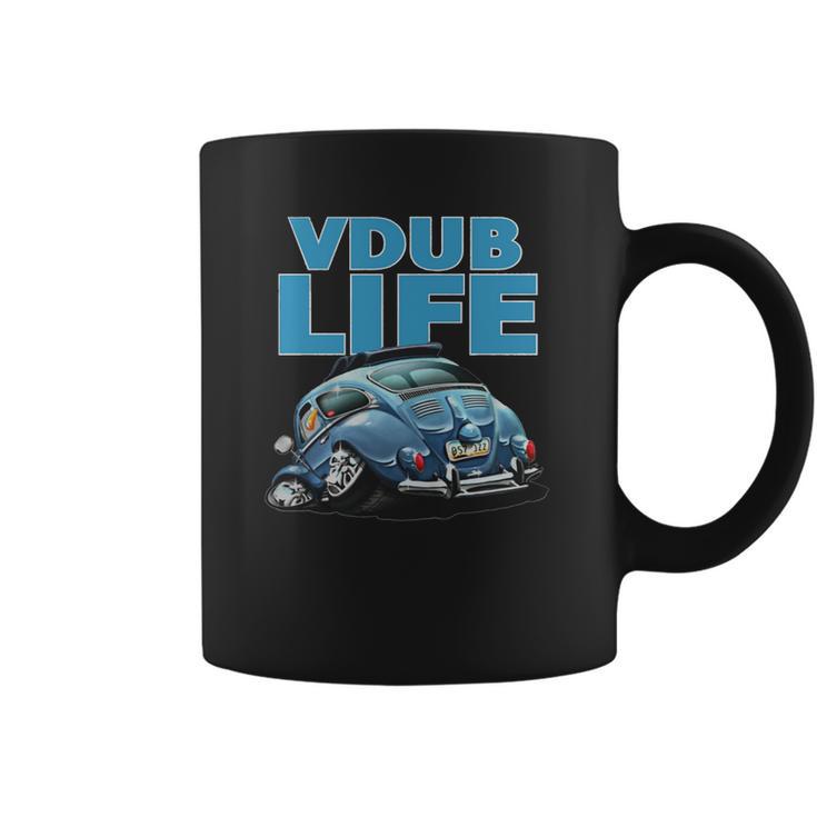 Vdub Life Duel Sided Volkswagen Vw Lifestyle Tees Hoodies And More Coffee Mug