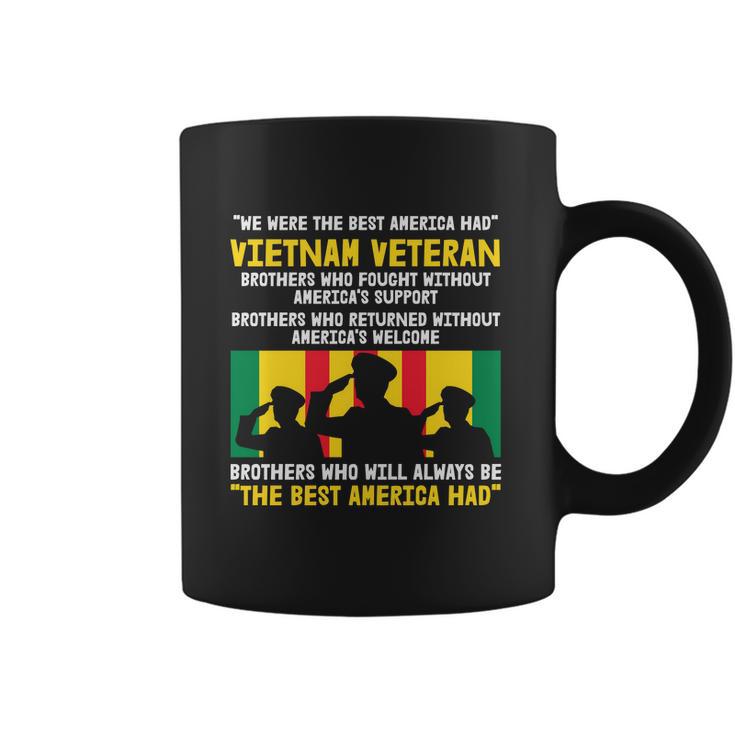 Vietnam Veteran The Best America Veteran Day Graphic Design Printed Casual Daily Basic Coffee Mug