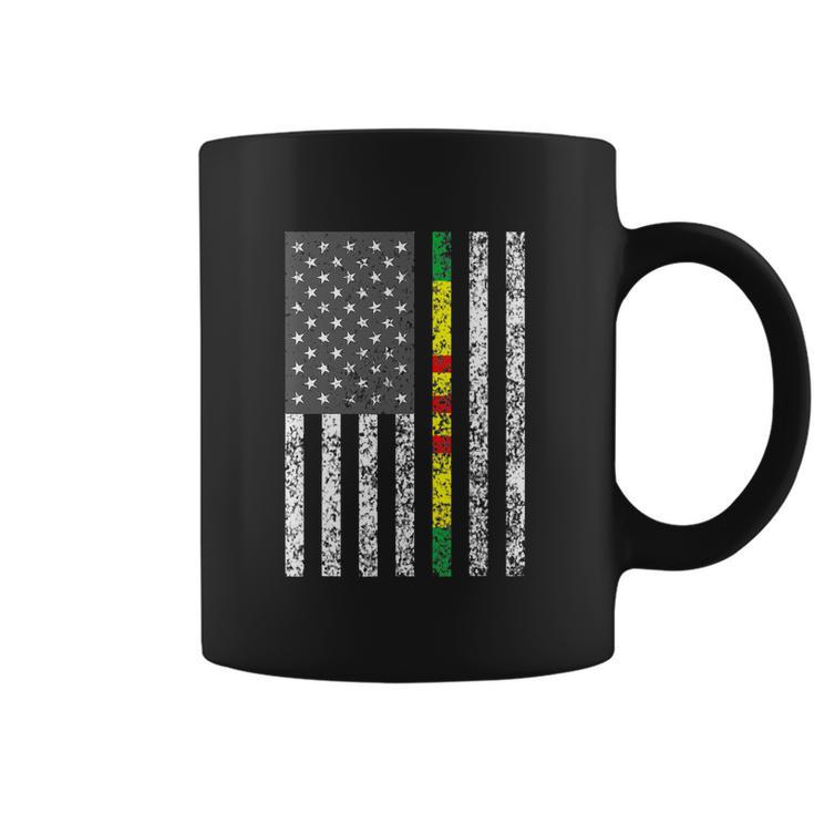 Vietnam Veteran Us Flag Vietnam Service Ribbon Graphic Design Printed Casual Daily Basic Coffee Mug