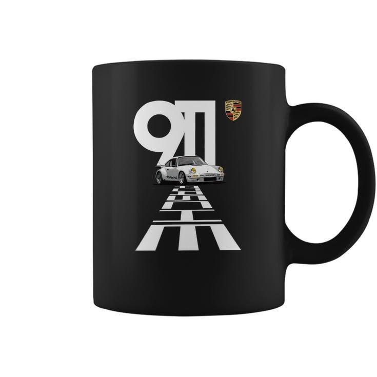 Vintage 911 Porsche Racing Car Coffee Mug