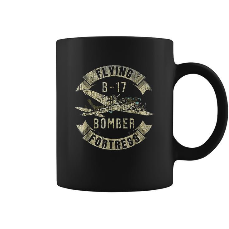 Vintage B17 Bomber Ww2 Plane Aviation Airplane Grunge Coffee Mug