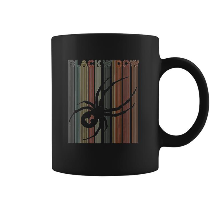 Vintage Black Widow Retro Spider Coffee Mug