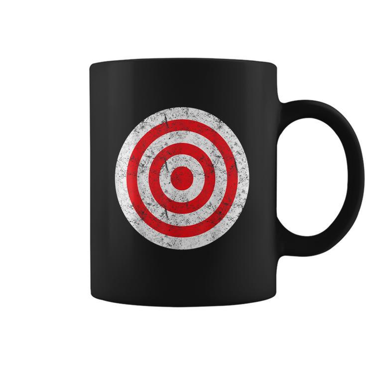 Vintage Bullseye Target Bulls Eye Funny Joke Coffee Mug