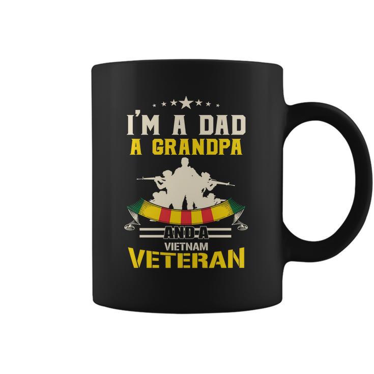 Vintage Dad Grandpa Vietnam Veteran Veteran Day Us Army Graphic Design Printed Casual Daily Basic Coffee Mug