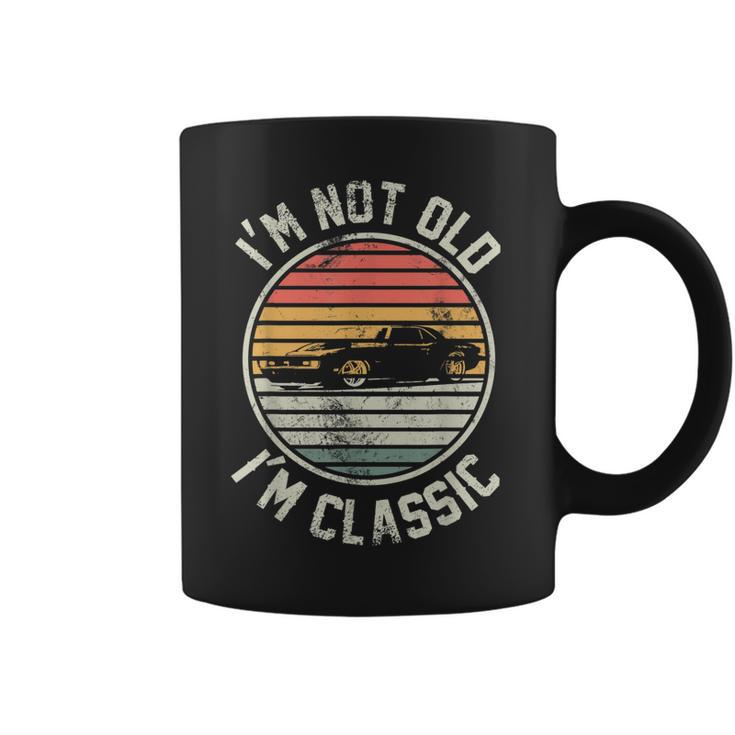 Vintage Dodge Challenger 1968 Car Im Not Old Im A Classic  Men Women T-Shirt Graphic Print Casual Unisex Tee Coffee Mug