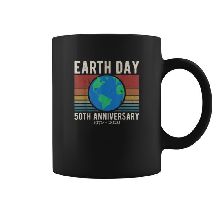 Vintage Earth Day 2020 50Th Anniversary Climate Change Coffee Mug