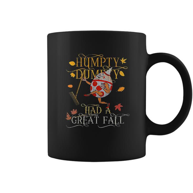 Vintage Fall Colors Humpty Dumpty Had A Great Fall Funny Coffee Mug