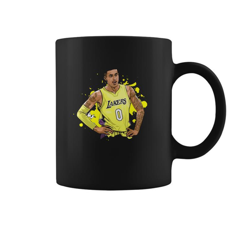 Vintage Graphic Kyle Kuzma Lakers Team Artwork Coffee Mug