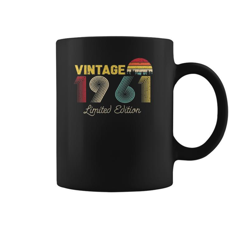 Vintage Limited Edition 1961 Funny 60Th Birthday Vintage Coffee Mug