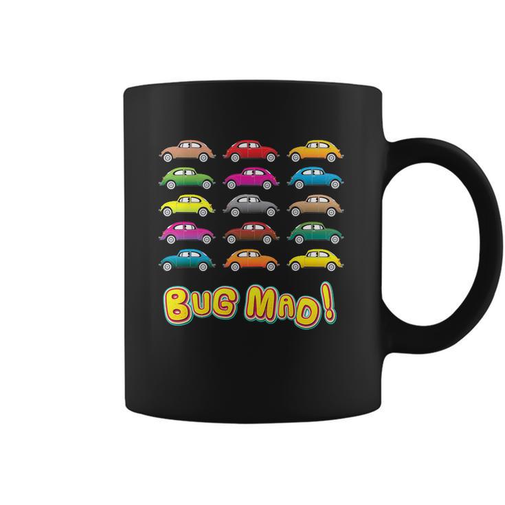 Volkswagen Beetle Vw Bug Mad T-Shirt Coffee Mug