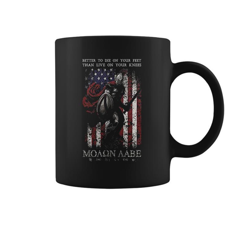 Warrior 12 Die On Your Feet Coffee Mug