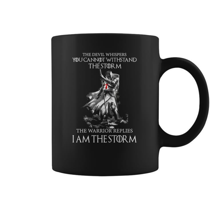 Warrior Shirt - Knight Templar - I Am The Storm - Crusader - Warrior Coffee Mug