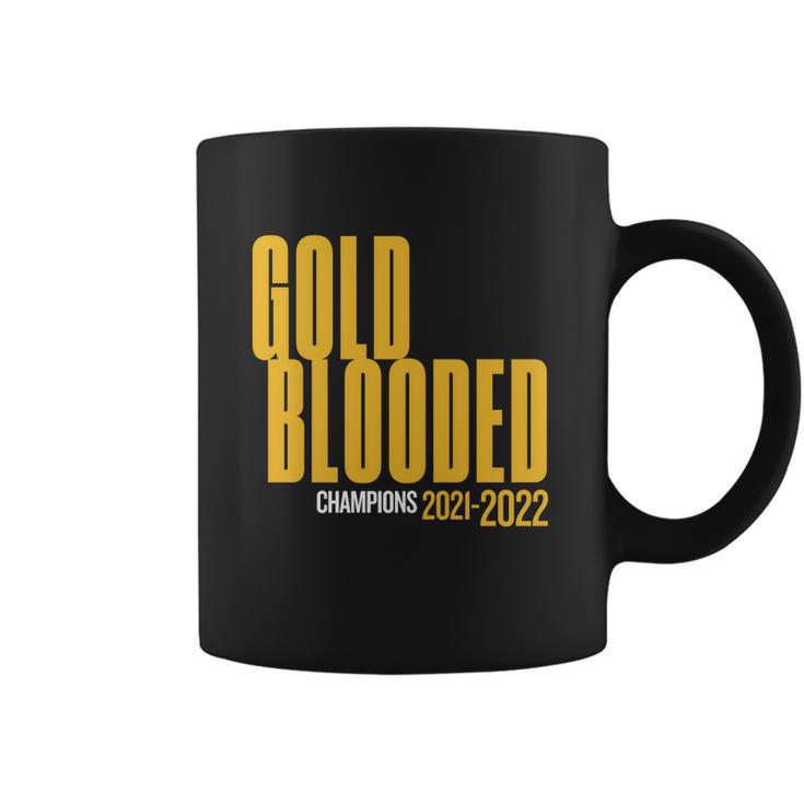 Warriors Finals 2022 Basketball Gold Blooded Warriors  Graphic Design Printed Casual Daily Basic V3 Coffee Mug