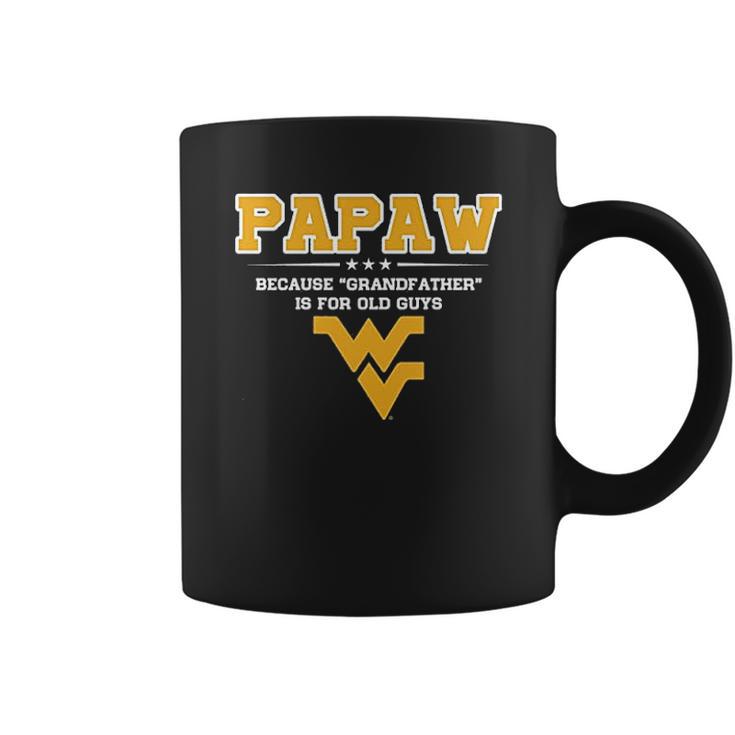 West Virginia Mountaineers Not Grandfather Papaw Coffee Mug