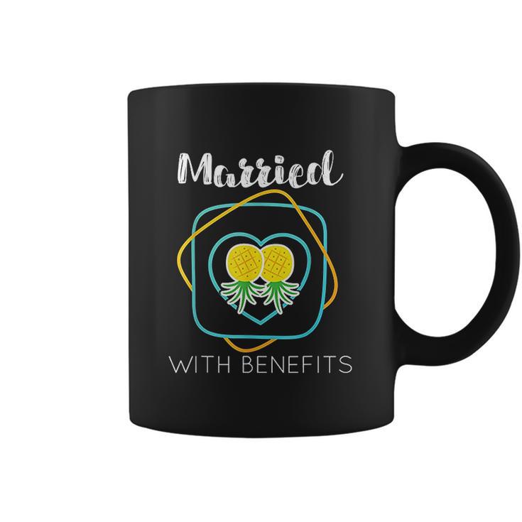 Wife Cuckold Married With Benefits Pineapple Coffee Mug