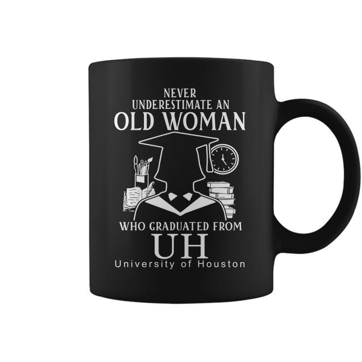 Woman Graduated From  University Of Houston Coffee Mug