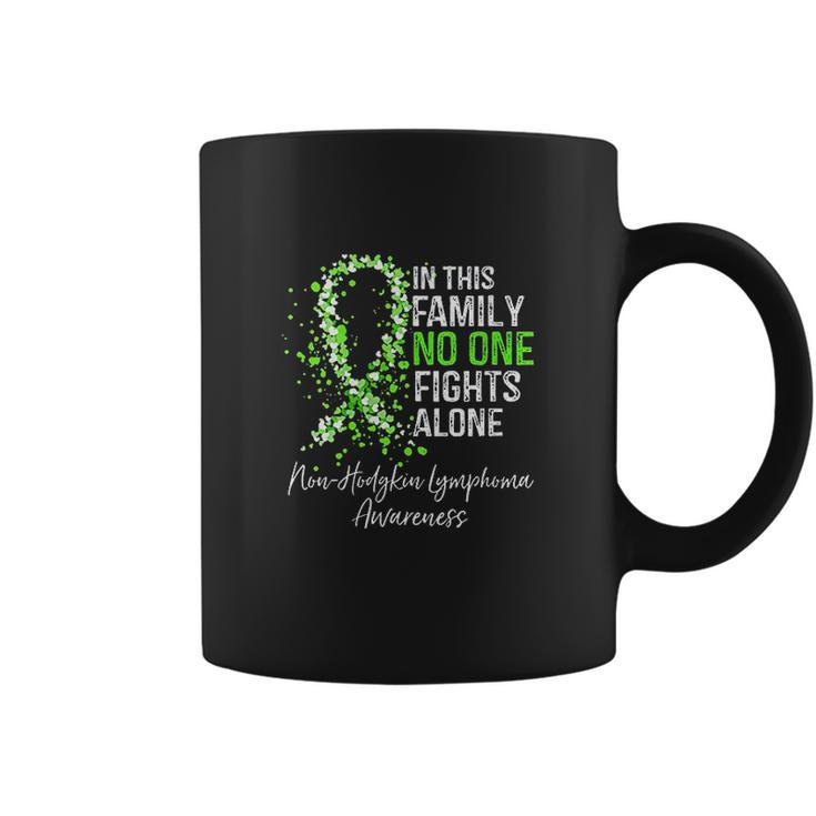 Womens In This Family No One Fights Alone Non-Hodgkin Lymphoma Coffee Mug