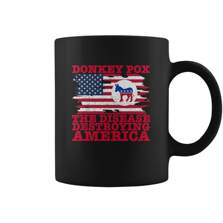 Wonky Donkey Pox The Disease Destroying America Coffee Mug