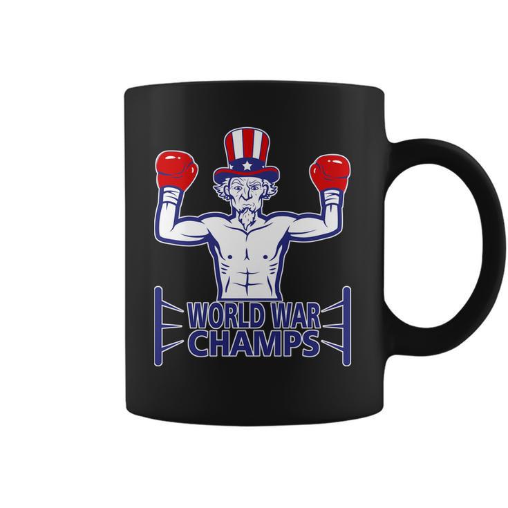 World War Champs Uncle Sam Coffee Mug