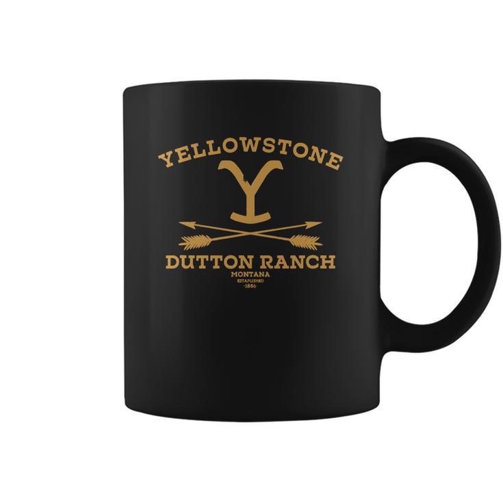 Yellowstone Dutton Ranch Arrows Coffee Mug