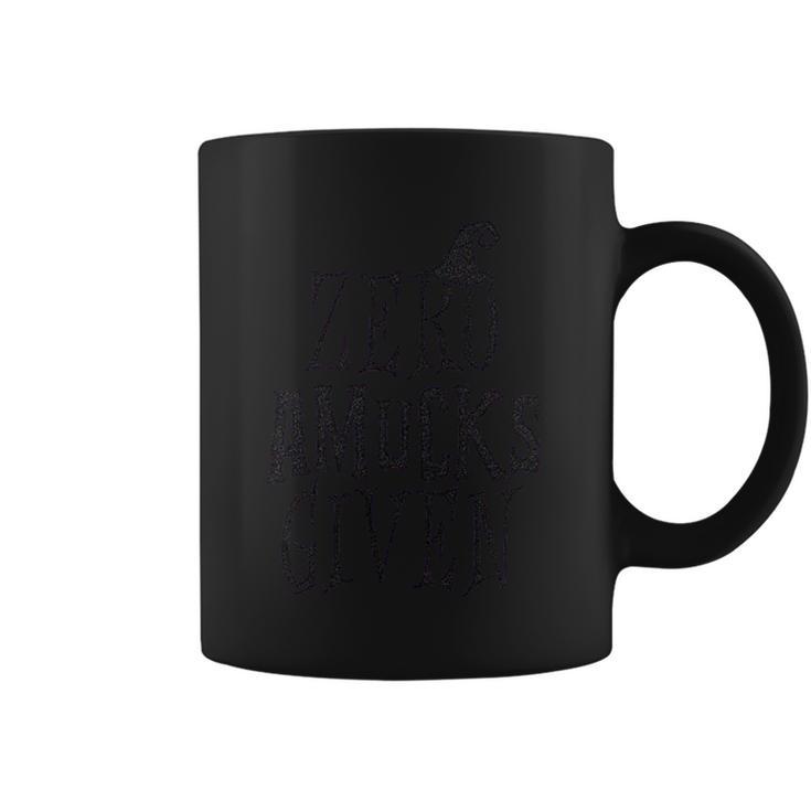 Zero Amucks Given Halloween Coffee Mug