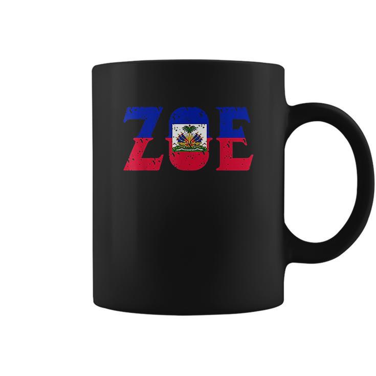 Zoe Haiti Flag Coffee Mug