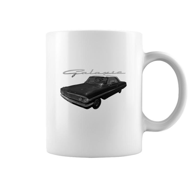 1964 Ford Galaxie Black Coffee Mug