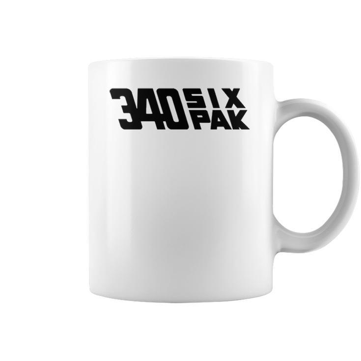 1970 Dodge Challenger 340 Six Pack Graphic Design Printed Casual Daily Basic Coffee Mug