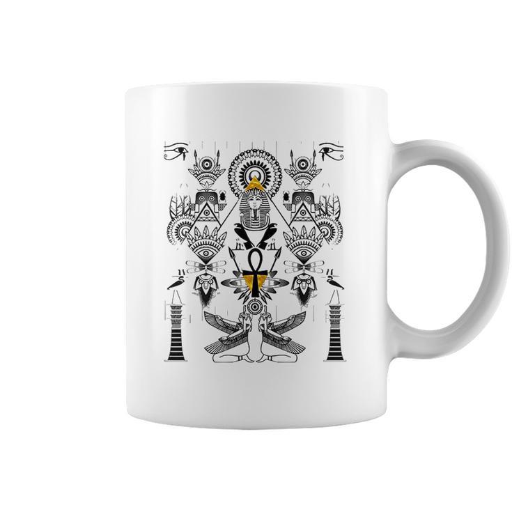 Ancient Egypt Egyptian Hieroglyphics 5 Kemetic King Coffee Mug