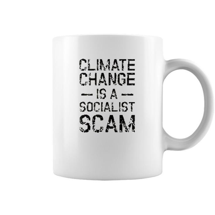 Anti Climate Change Anti Socialist Climate Change Coffee Mug