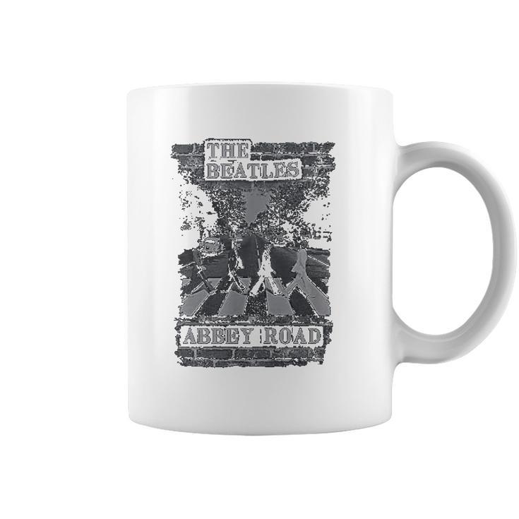 The Beatles Brick Wall Coffee Mug