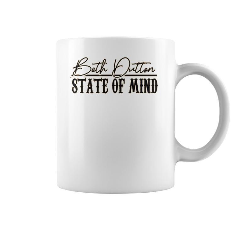 Beth Dutton State Of Minfor Women Vintage Coffee Mug