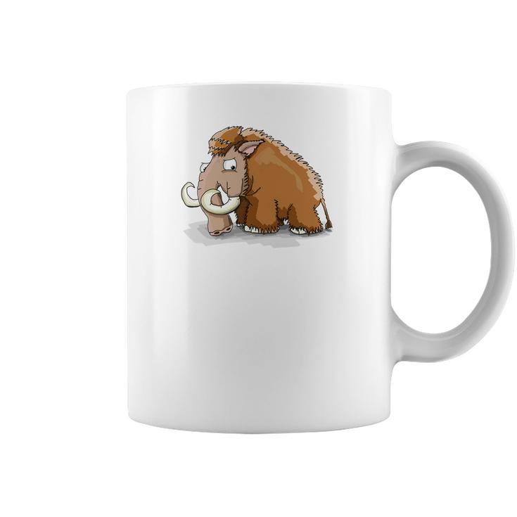 Big Wooly Mammoth Woolly Elephant Dinosaur Coffee Mug