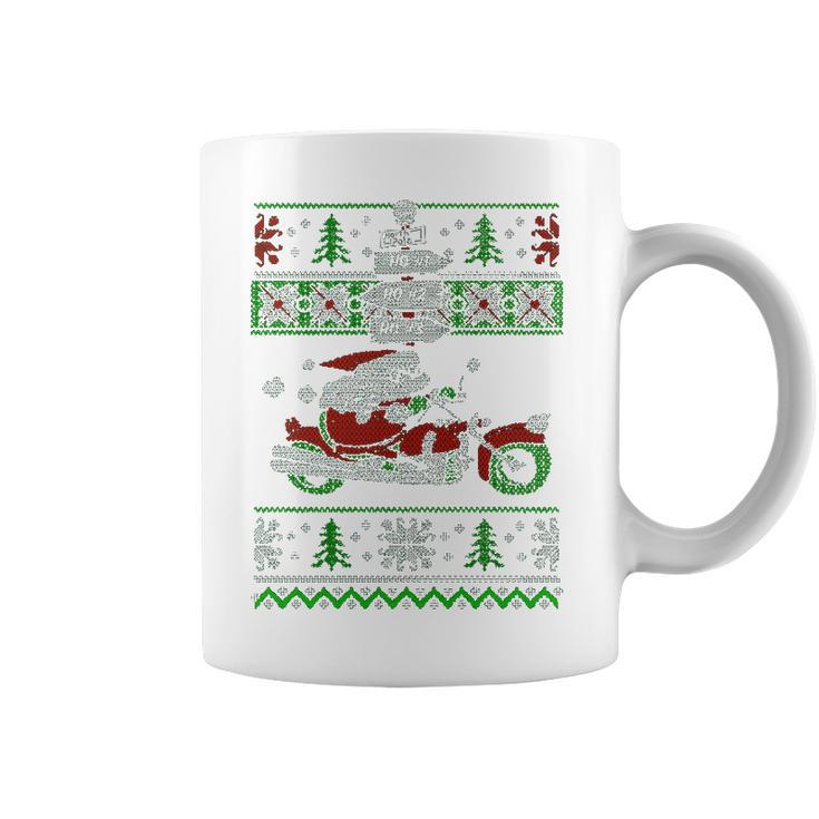 Biker Santa V2 Coffee Mug