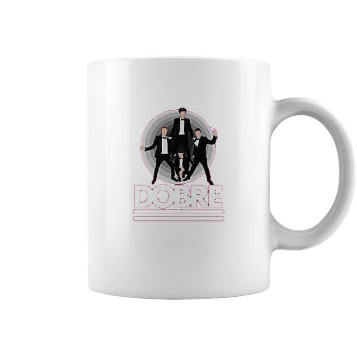 Black-White Dobre Brothers Coffee Mug