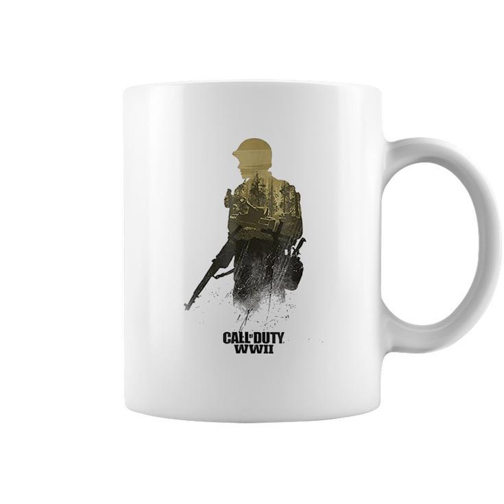 Call Of Duty Wwii Forest Front Line Coffee Mug