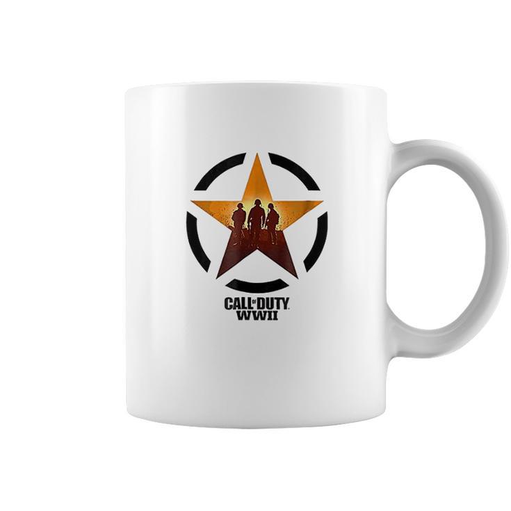 Call Of Duty Wwii Soldiers Front Line Coffee Mug