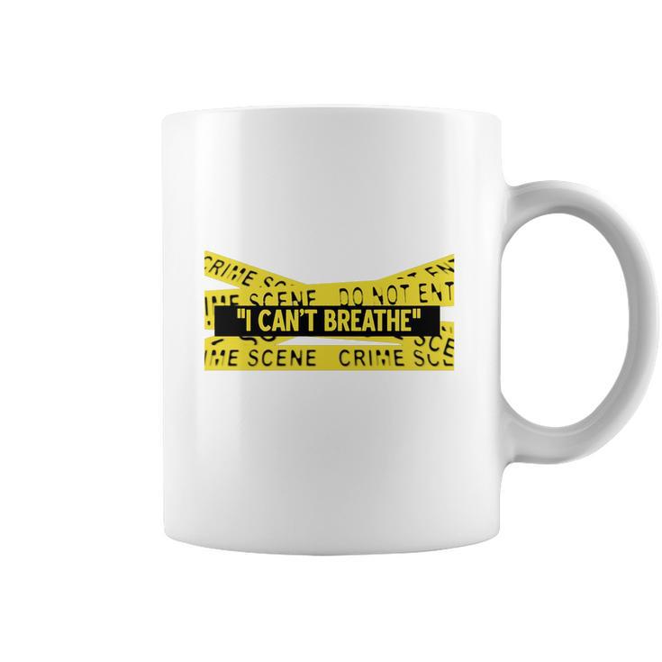 I Cant Breathe Eric Garner Yellow Coffee Mug